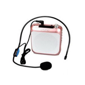 Portable Voice Amplifier With Neckband Microphone Rechargable, Supports Usb/Tf Card And Mp3 Music Player Maono