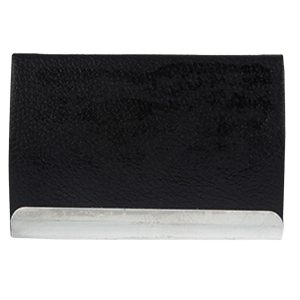 Prch-Vc - Business Card Holder-Promotional, Hard Case, 1 In Window Box, Black And Silver, HUAJIE