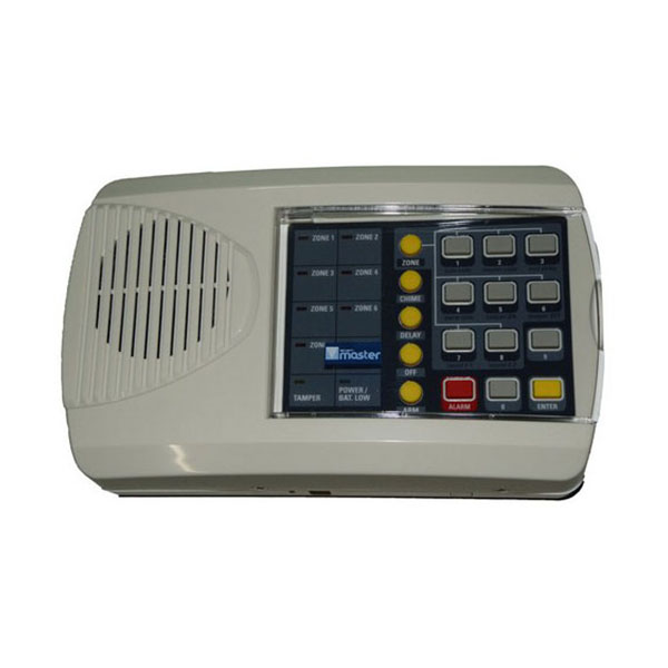 Professional 8 Zone Pre Wired Alarm System, Consisting Of 2 Siren/Bell Boxes, Alarm Control Panel, 4 Pir Sensors And 4 Magnetic Contacts