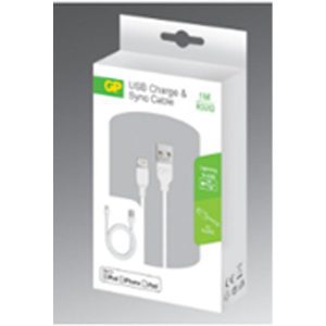 Mfi Lightning Usb Cable For Charging & Data (Ios) 2.4A 1M Gp White