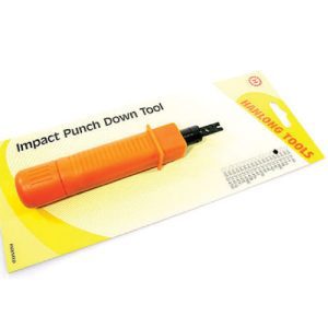 Punch Tool 110, Orange, On Blister Card