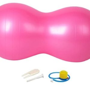 PVC Peanut Gym Ball 90cm Red/Blue