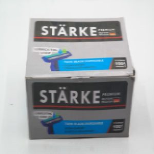 Starke Premium Twin Blade Razors With Lube Strip Carton