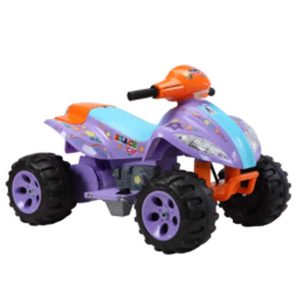 Children Ride On Toy Electric ATV Motorcycle, Blue