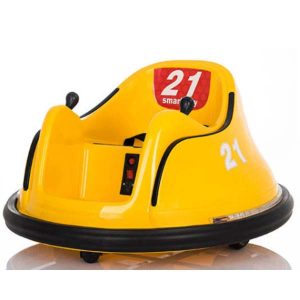 Children Ride On Toy Electric Bumper Car, Yellow
