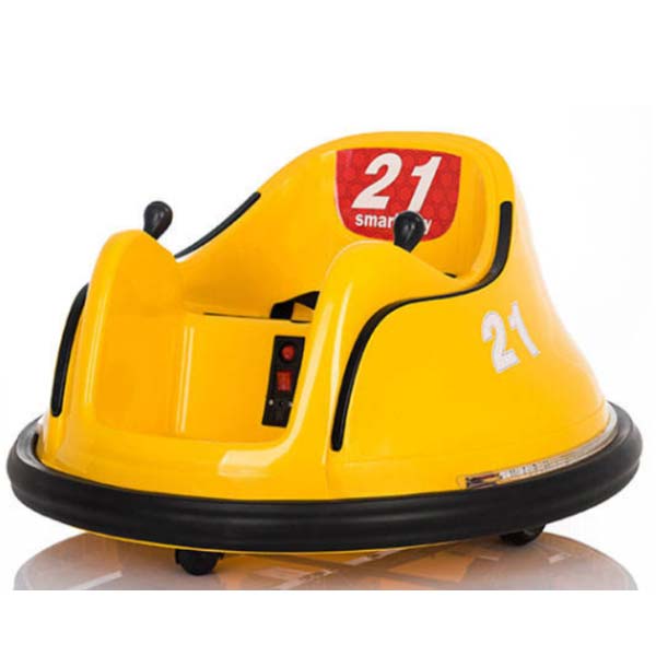 Children Ride On Toy Electric Bumper Car, Yellow