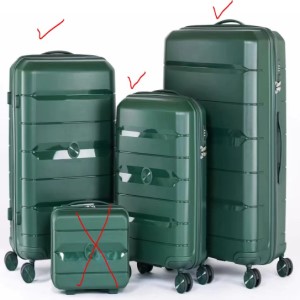 PP LUGGAGE SET OF 3 TRAVEL BAGS