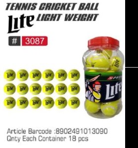 Striker Sports Tennis Ball Light Weight