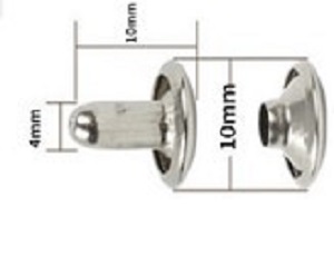 Speed Rivet, 2 Part, Price Per 200 Sets, 10Mm*4Mm*10Mm - Image 2