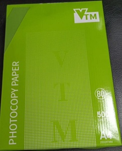 VTM Photocopying Paper A4, 800Gsm 500 Sheets