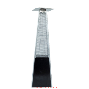 Standing Gas Patio Heater Pyramid Type Iron material