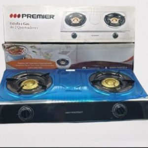 Double Burner Gas Stove Auto Ignition Premier