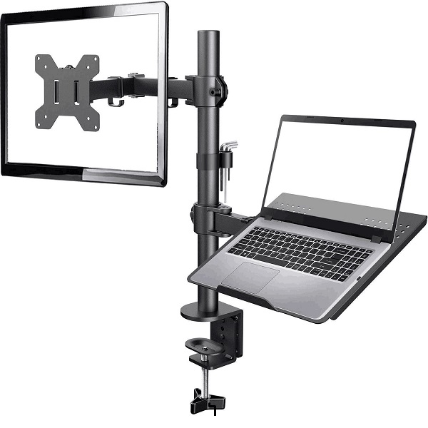 Monitor Arm With Laptop Stand