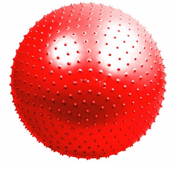 75cm Gymball With Spike Red/Blue/Silver Appx 1.00kg