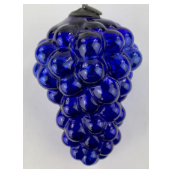 27*14cm Hanging Grape Cluster Balls Blue