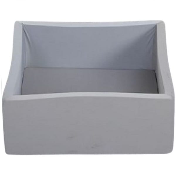 Ball Pit (90*90*35)Cm, Silver Color, Folded