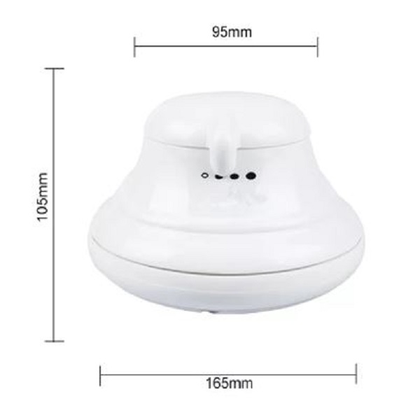 Electric Instant Shower 4 Temp, Big Head 6800w, White, Zhenhua