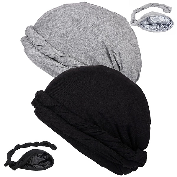 Baotou Hat-Black Each In Zip Lock Bag