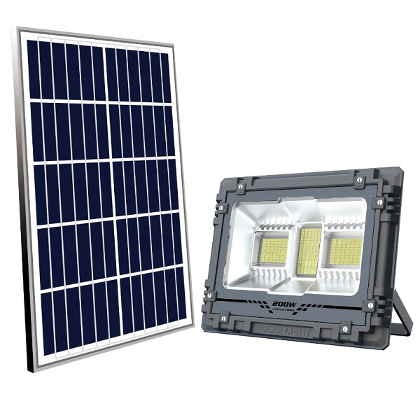 Solar Flood Light, 200W, 3000K/6000K