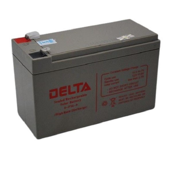 Sealed Maintenance Free Battery 12V-9Ah Delta