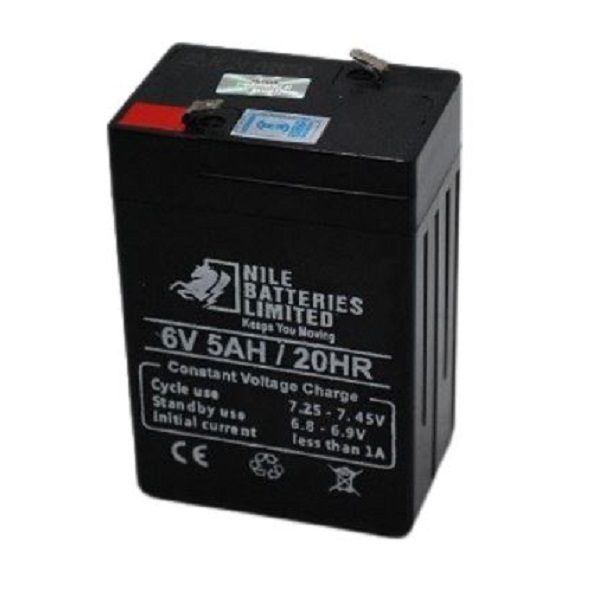 Bty Sealed Maintenance Free 6V- 5Ah