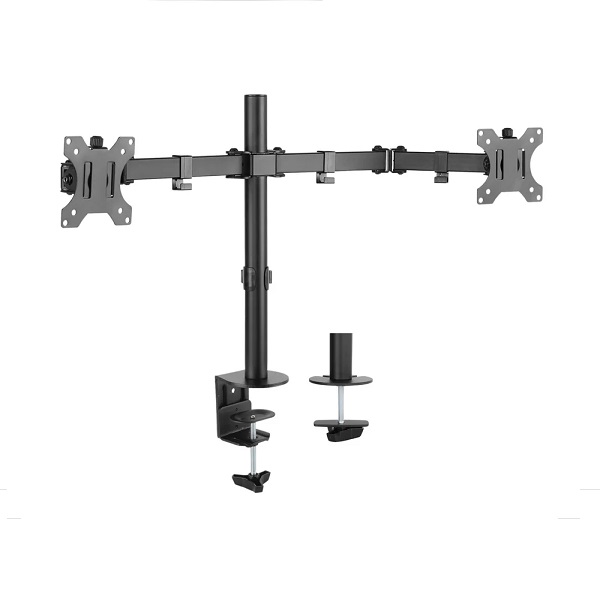 Deluxe Dual Monitor Articulating Monitor Arms