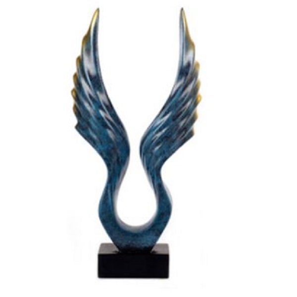 Angel Wings / Eagle Wings Ornaments Trophy Sculpture 42.5*21*7cm
