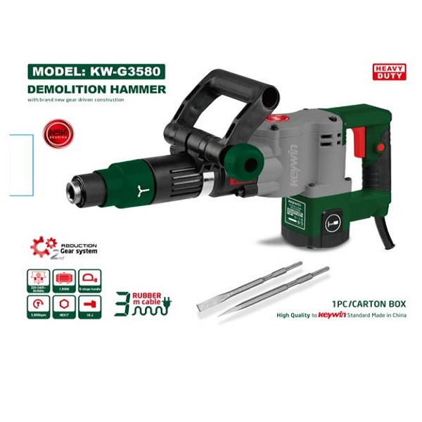 Demolition Breaker 1500W, 18J, Keywin
