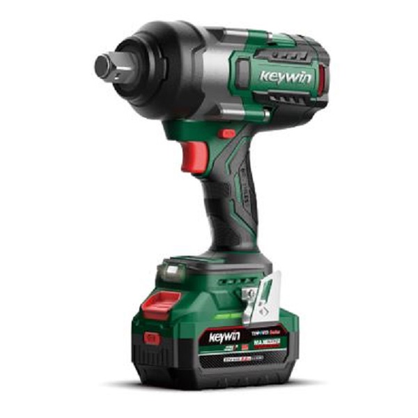 21V/6000Mah 2000N.m Cordless Brushless Impact Wrench, Keywin