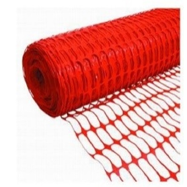 100GSM Orange Extruded PE, UV Stabilised, 1000mm High x50m Roll Hole size: 65x35mm, 1M*50M,5KG/ROLL