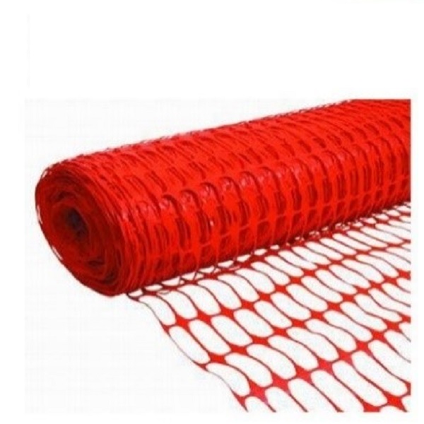100GSM Orange Extruded PE, UV Stabilised, 1000mm High x30m Roll Hole size: 65x35mm, 1M*30M,3KG/ROLL
