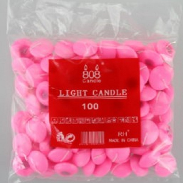 Paraffin Floating Candle 10g, Pack Of 100pcs, Red