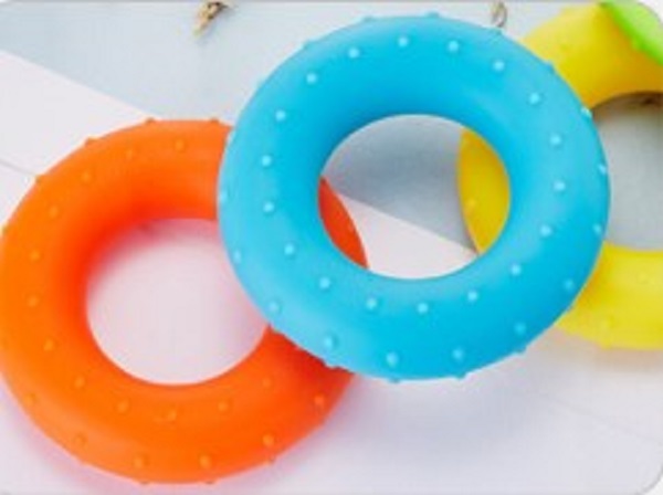 Rubber Circular Ring Grip Dotted, 30kg/40kg