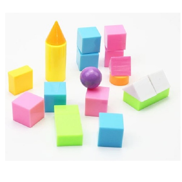 Student Geometry Three-Dimensional Shapes 18pcs/Set, Sunpower