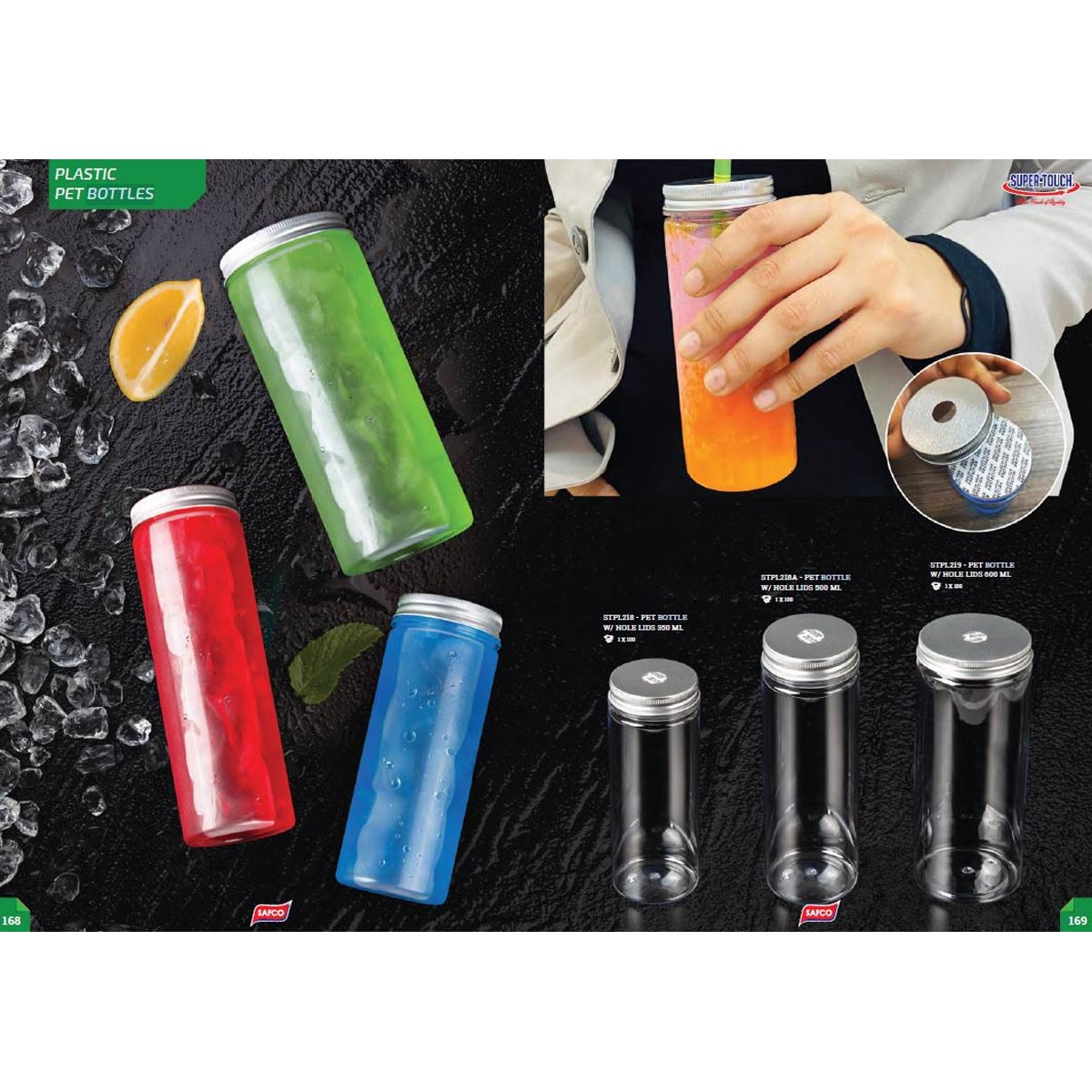 Glass Bottle With Lid 280Ml