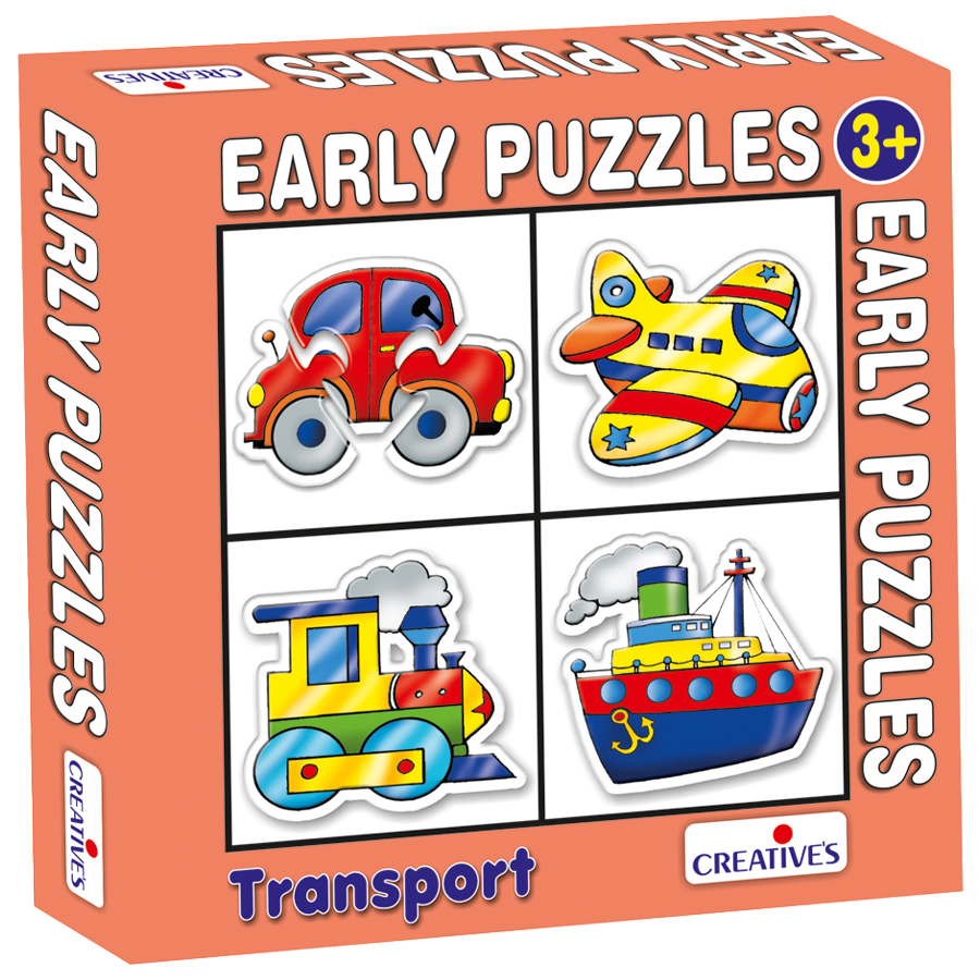 Early Puzzles - Transport Creative