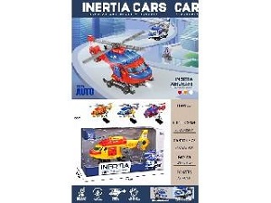 Inertia SOS helicopter With Light & Sound In Window Box