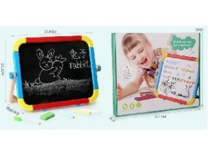 Multifunctional Drawing Board Dual Side Black/White Board Magnetic With Educational Accessories
