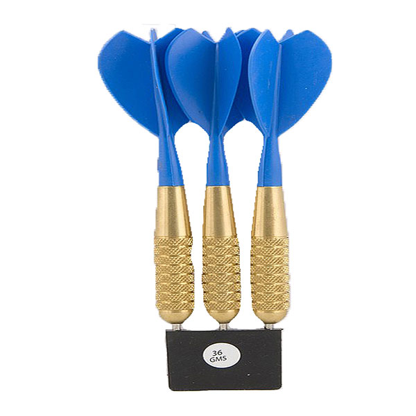 Brass Darts Rough Grip Set Of 3. 36Gms Kwiz