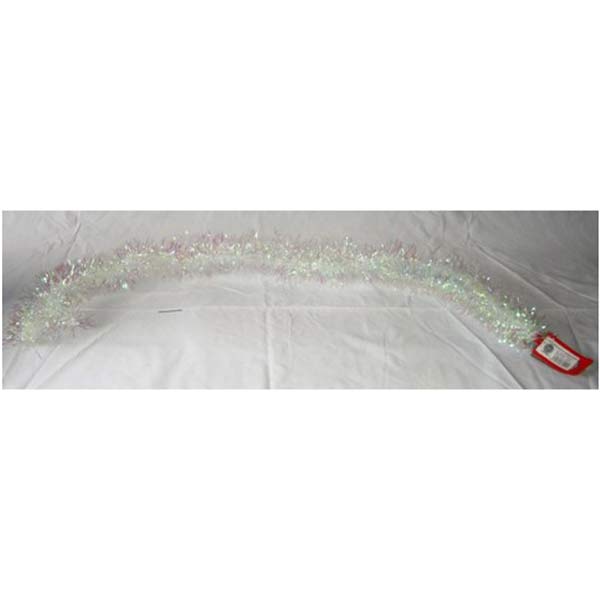 Tinsel Garland 9Cm Silver 9Cmx200Cm