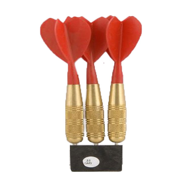 Brass Darts Rough Grip Set Of 3. 30Gms Kwiz