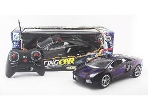 1:16 Scale 4Ch Remote Control 25cm Car With Light In Window Box (Racing Car)