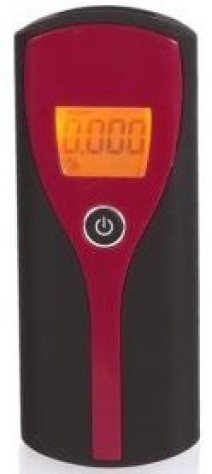 LCD Display Breath Alcohol Tester, Range 0.000-0.199% BAC Or 0.000-1.990% BAC / 0.000-0.995 mg/L, Uses 2XAAA Batteries (Not Included)