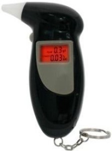 Digital Breath Alcohol Tester Use Mouth Piece, Range - 0.00-0.19% BAC & 0.0-1.9 g/l, Uses 2XAAA Alkaline Batteries (Not Included)