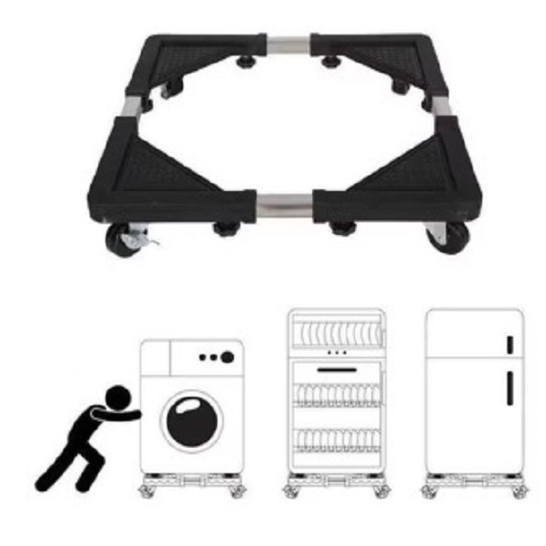 Multifunctional Movable Type Special Base For Washing Machine & Refrigetor, Max Load 138kg, Adjustable