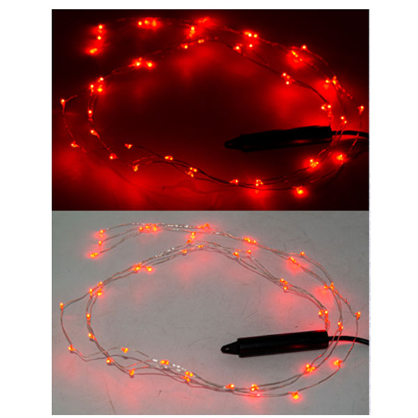 Outdoor 3 Mtr Led Light, 56 Leds With Adaptor, Red Win Win