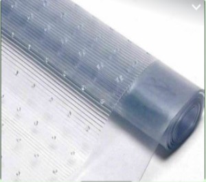 Clear Plastic, Non Slip, Floor Mats / Carpet Protector, Price Per 0.65M X 1M