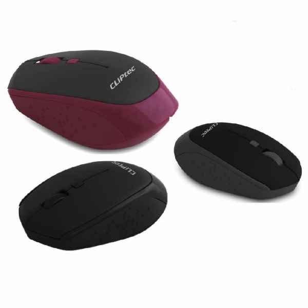 Innovif - 1600Dpi 2.4Ghz Wireless Optical Mouse Cliptec Black