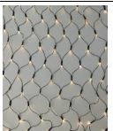 6m(w)*4m(h) 880L LED Indoor Net Light, Black Wire Warmwhite