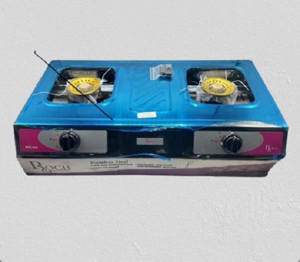 Double Burner Gas Stove Auto Ignition Roch